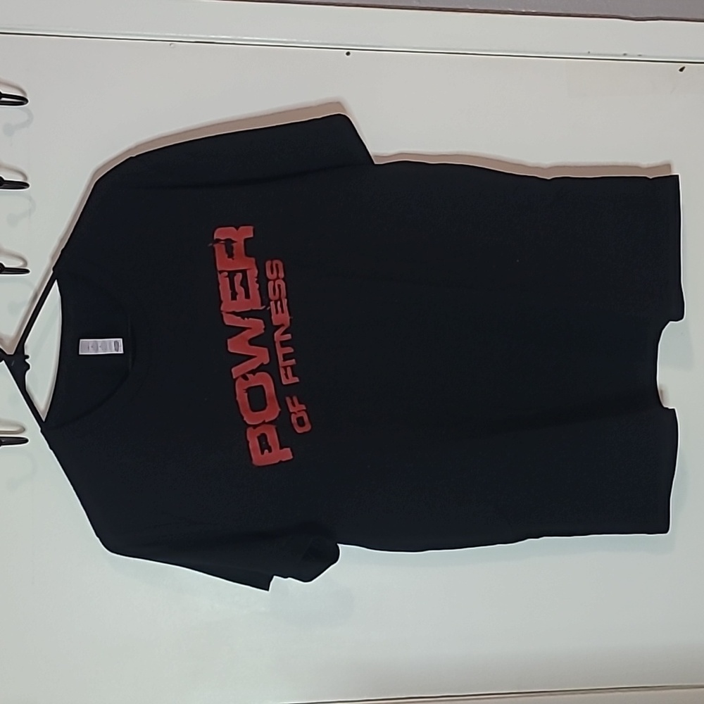 Power of fitness t-shirt